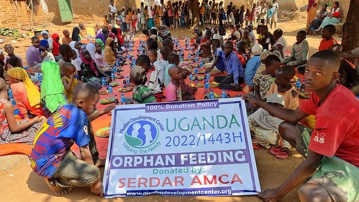 Orphan feeding in Sironko,walanga village